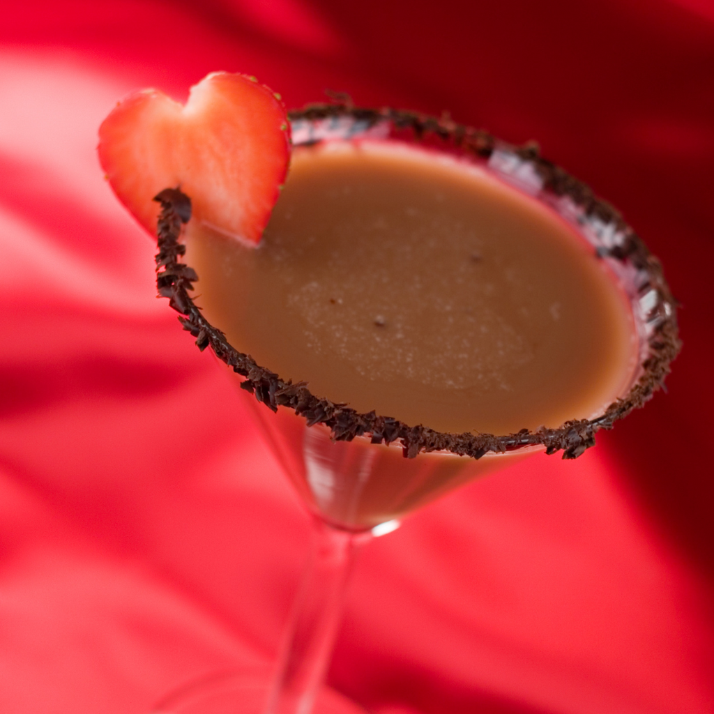 Valentine Chocolate Macadamia Martini