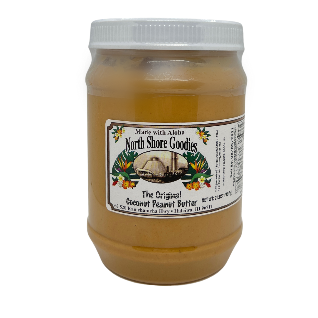 North Shore Goodies The Original Coconut Peanut Butter 32oz Tastes