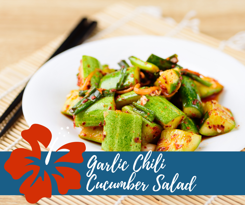 Garlic Chili Cucumber Salad