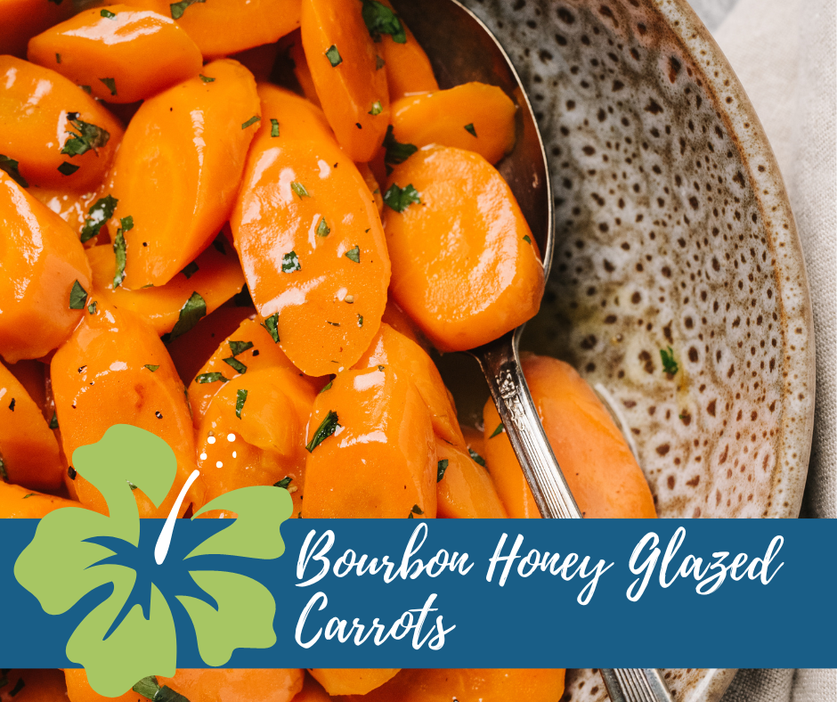 Bourbon Glazed Honey Carrots