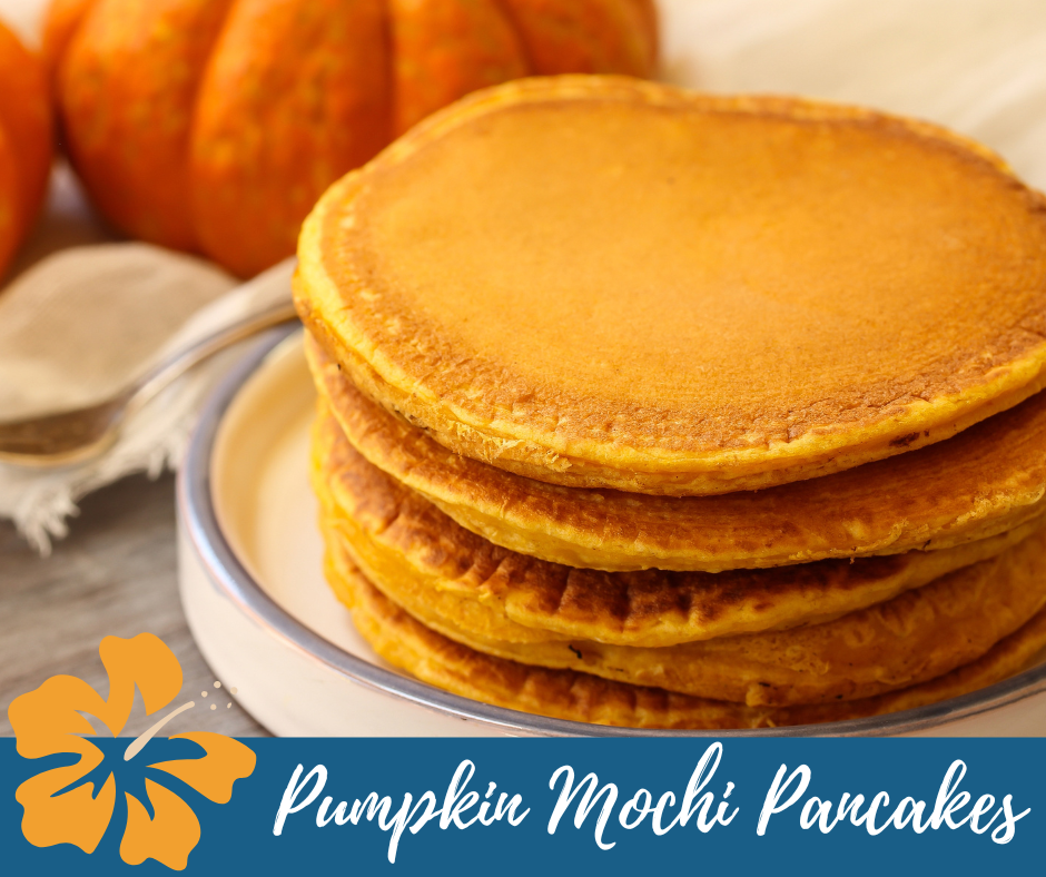 Pumpkin Mochi Pancakes