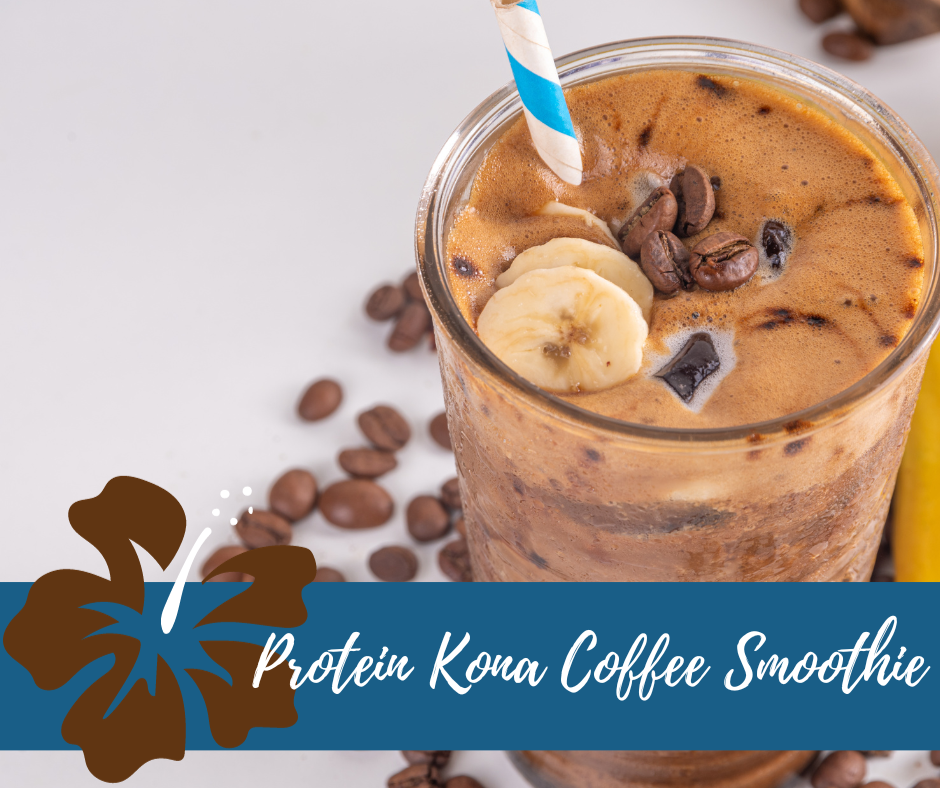 Protein Kona Coffee Smoothie