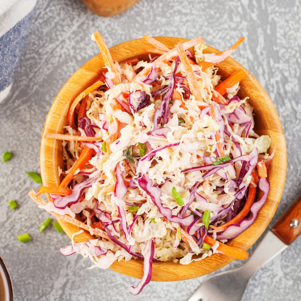 Tropical Passion Fruit Coleslaw