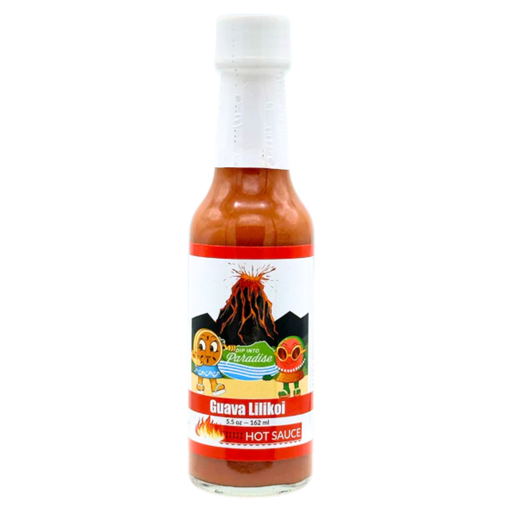 Dip into Paradise Guava Lilikoi Hot Sauce