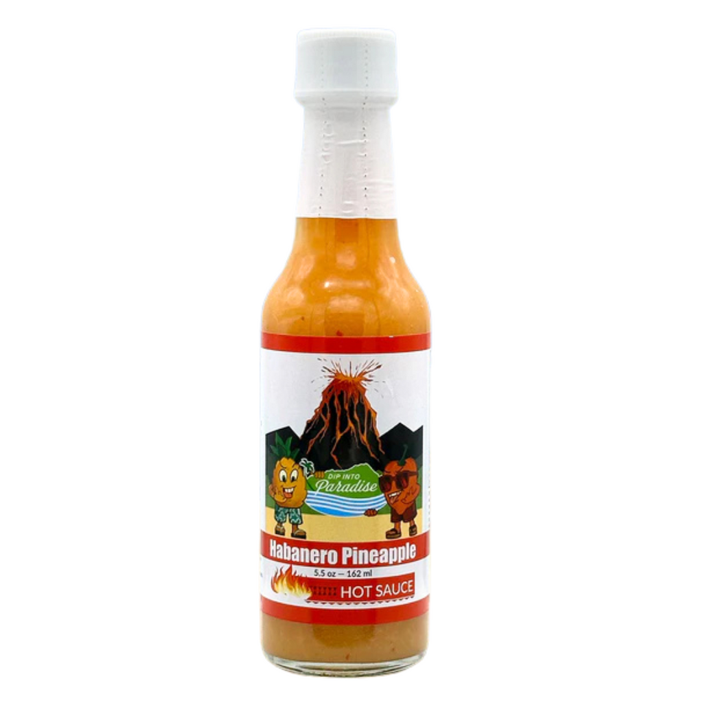 Dip into Paradise Habanero Pineapple Hot Sauce