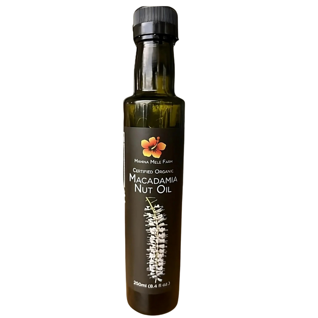 Mahina Mele Farm Certified Organic Macadamia Nut Oil