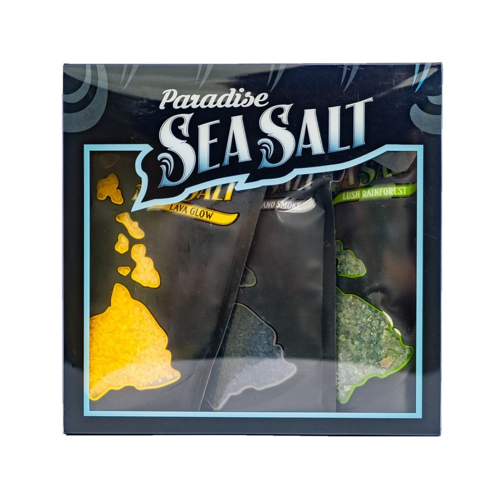Paradise Sea Salt - Gourmet Sea Salt Gift Set of 3