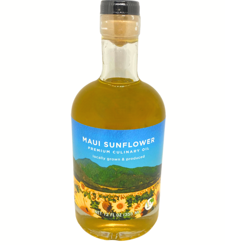 Hawaiian Maui Sunflower Premium Culinary Oil Tastes of Aloha