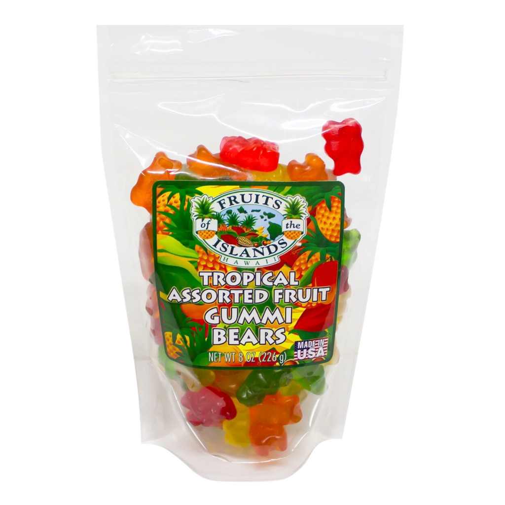 Fruits of the Islands Tropical Assorted Fruit Gummi Bears