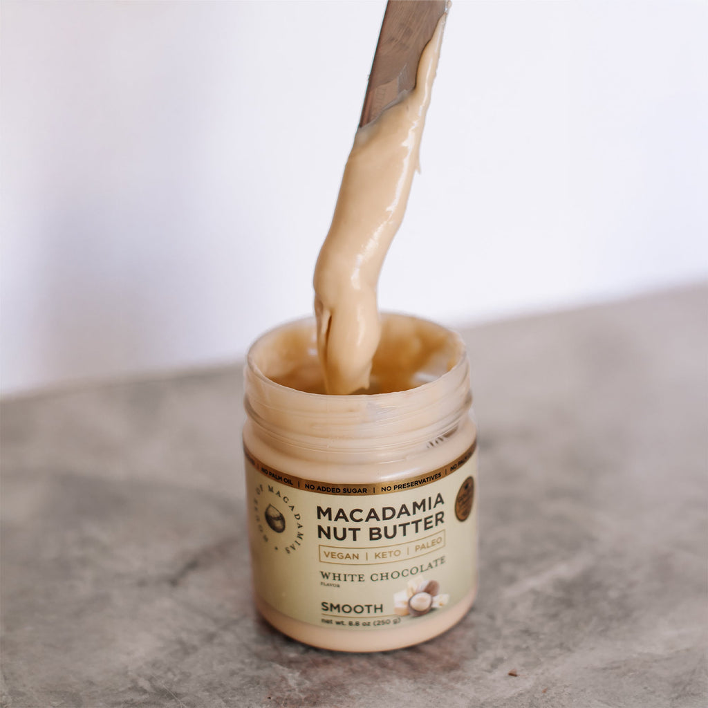 Macadamia Nut Butter White Chocolate Flavor (1 Flavor, 1 Jar) | Tastes ...