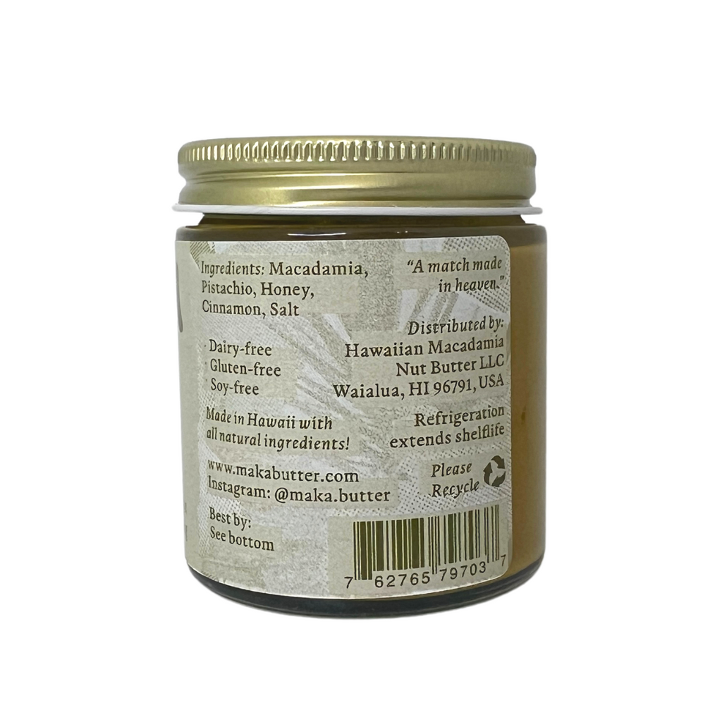 Maka Butter Pistachio Macadamia Nut Cashew Butter