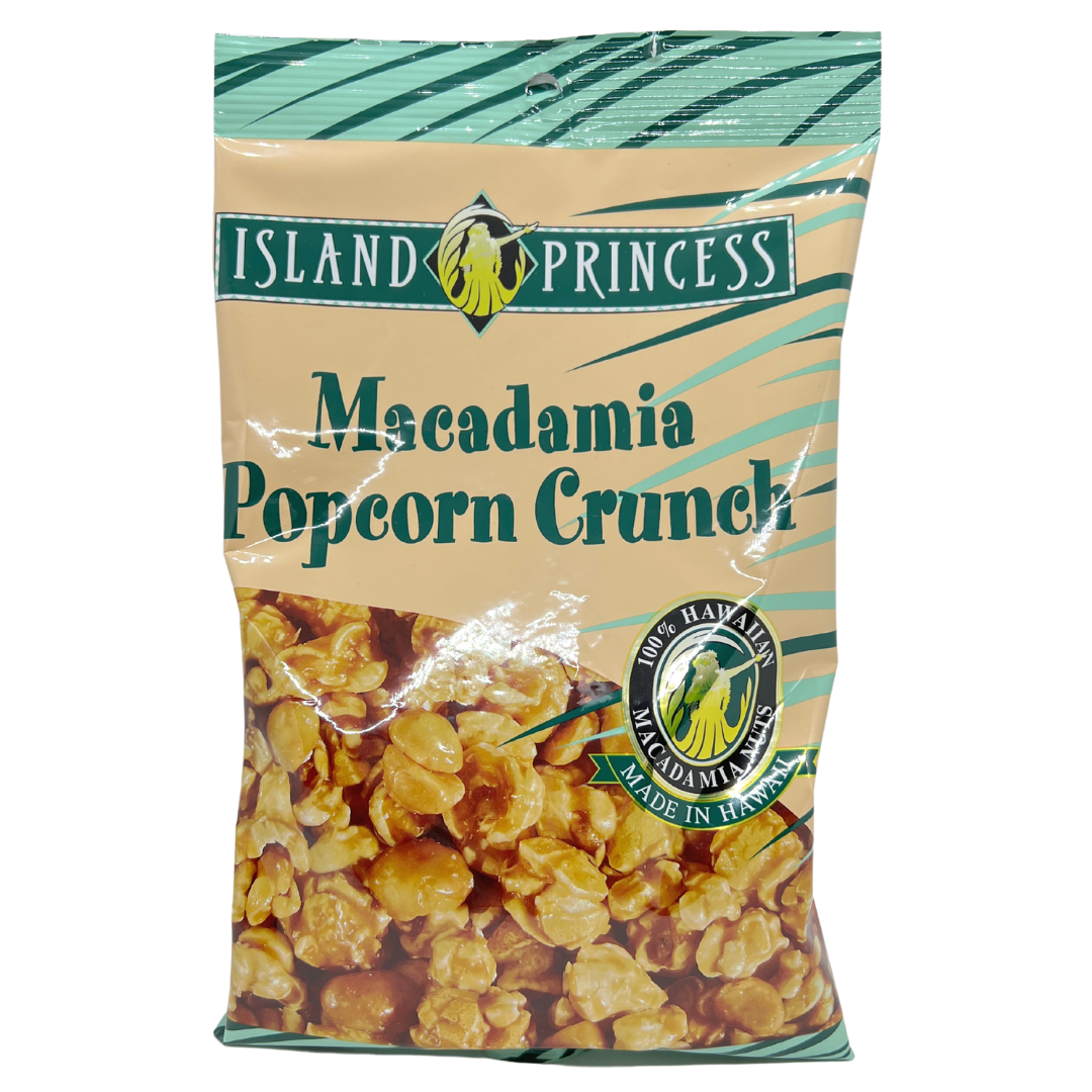 Island Princess Macadamia Popcorn Crunch Tastes of Aloha
