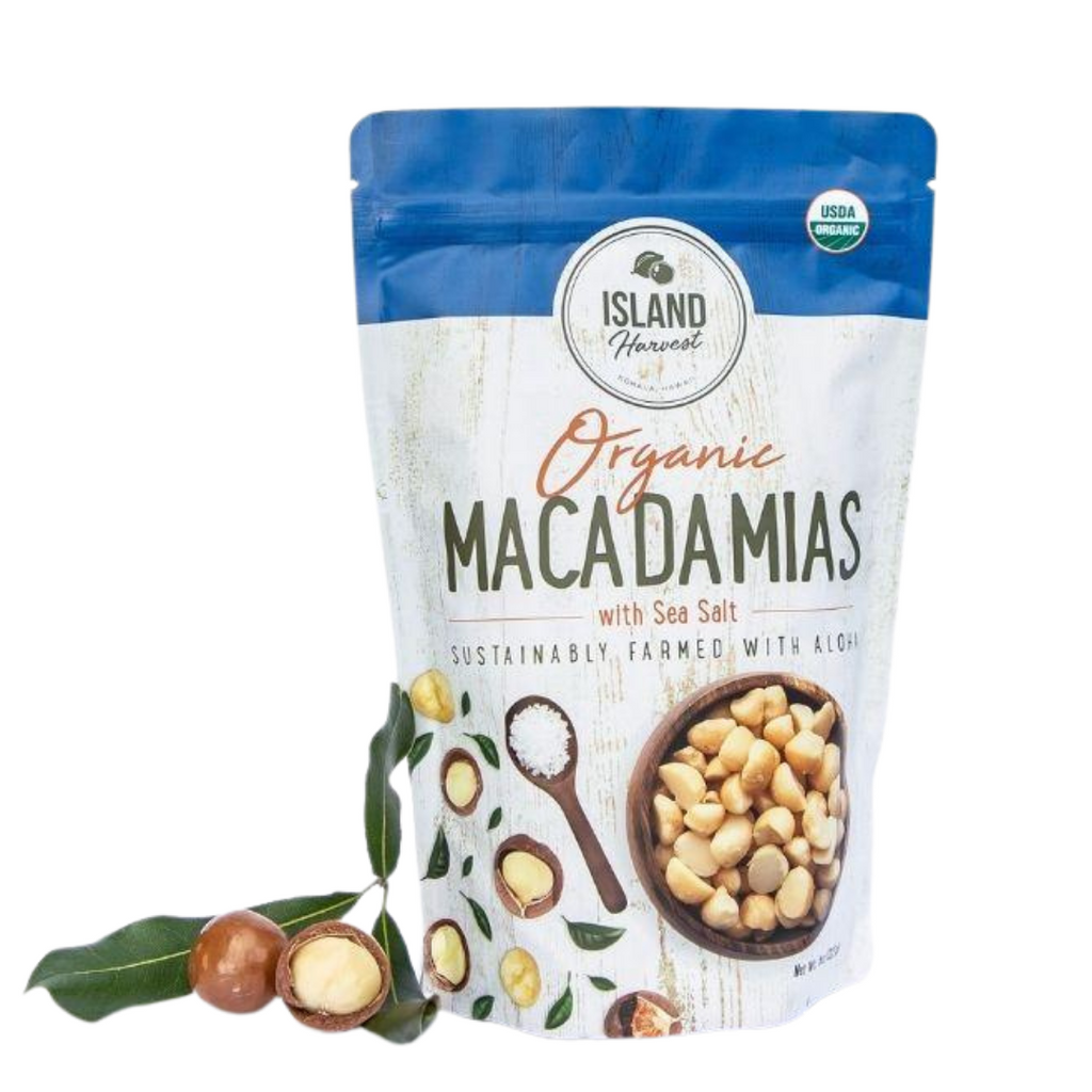 Island Harvest - Organic Macadamias with Sea Salt