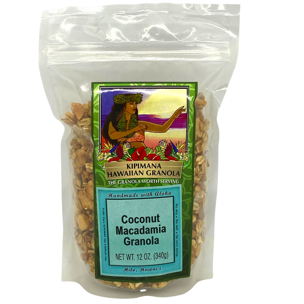 Kipimana Hawaiian Granola - Coconut Macadamia Granola
