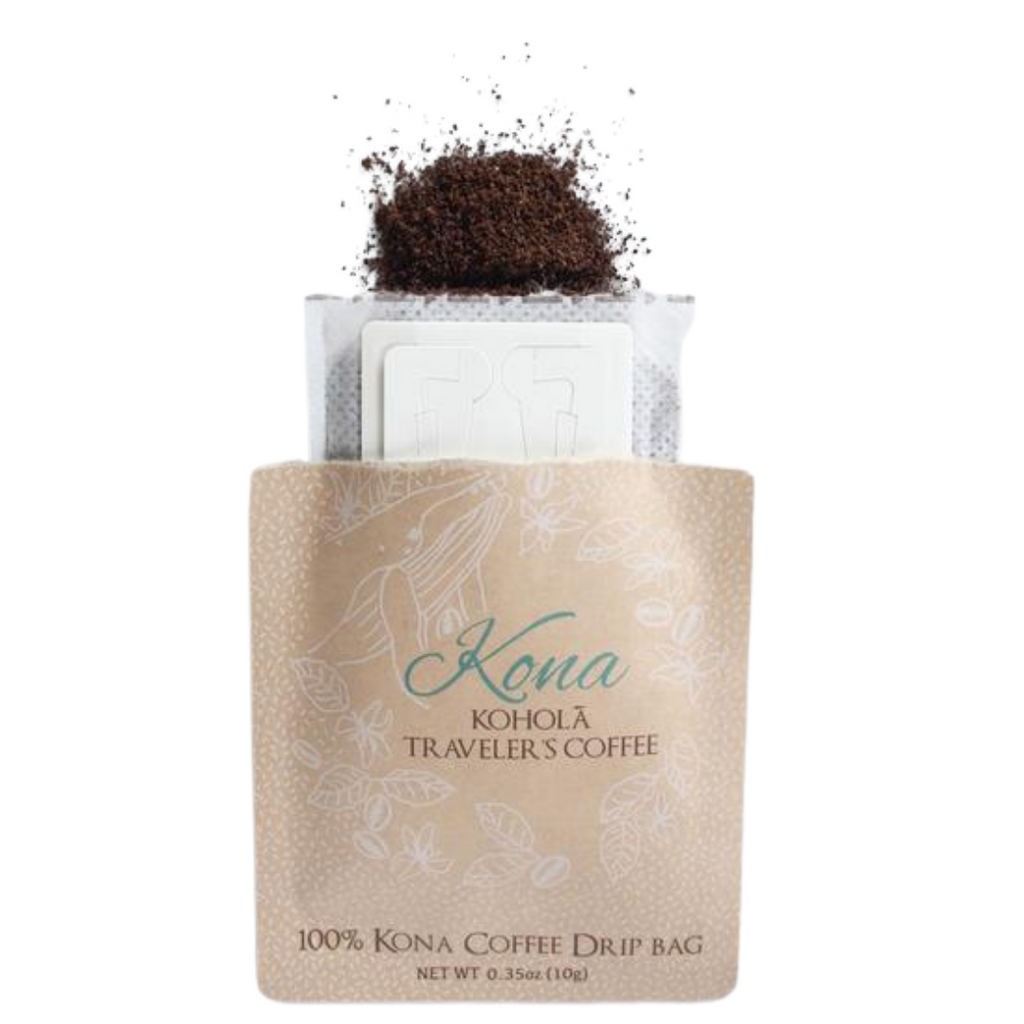 Kohola Traveler's Coffee 100% Kona Coffee Drip Bag