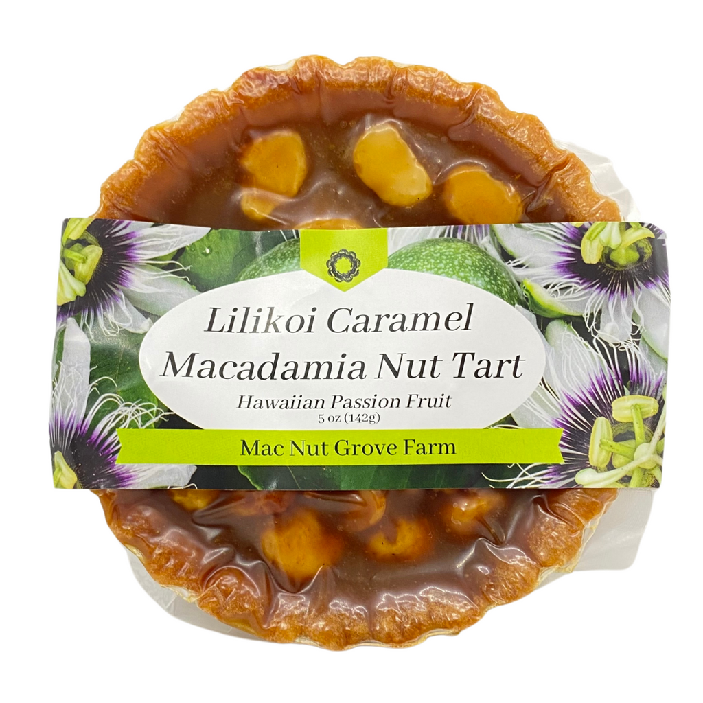 Hawaii Tart Company - Lilikoi Caramel Macadamia Nut Tart
