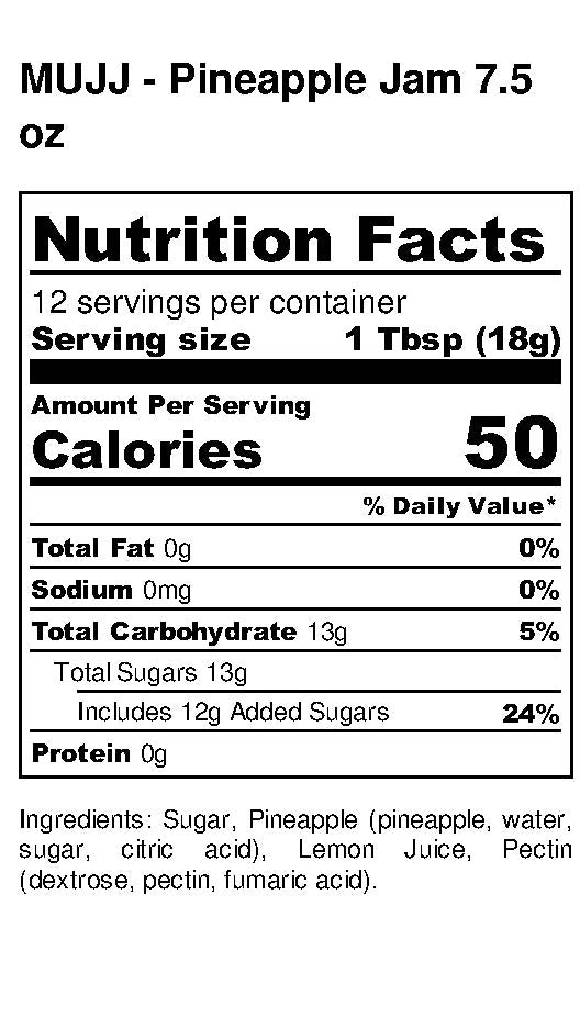 Dip into Paradise Pineapple Jam Tastes of Aloha
