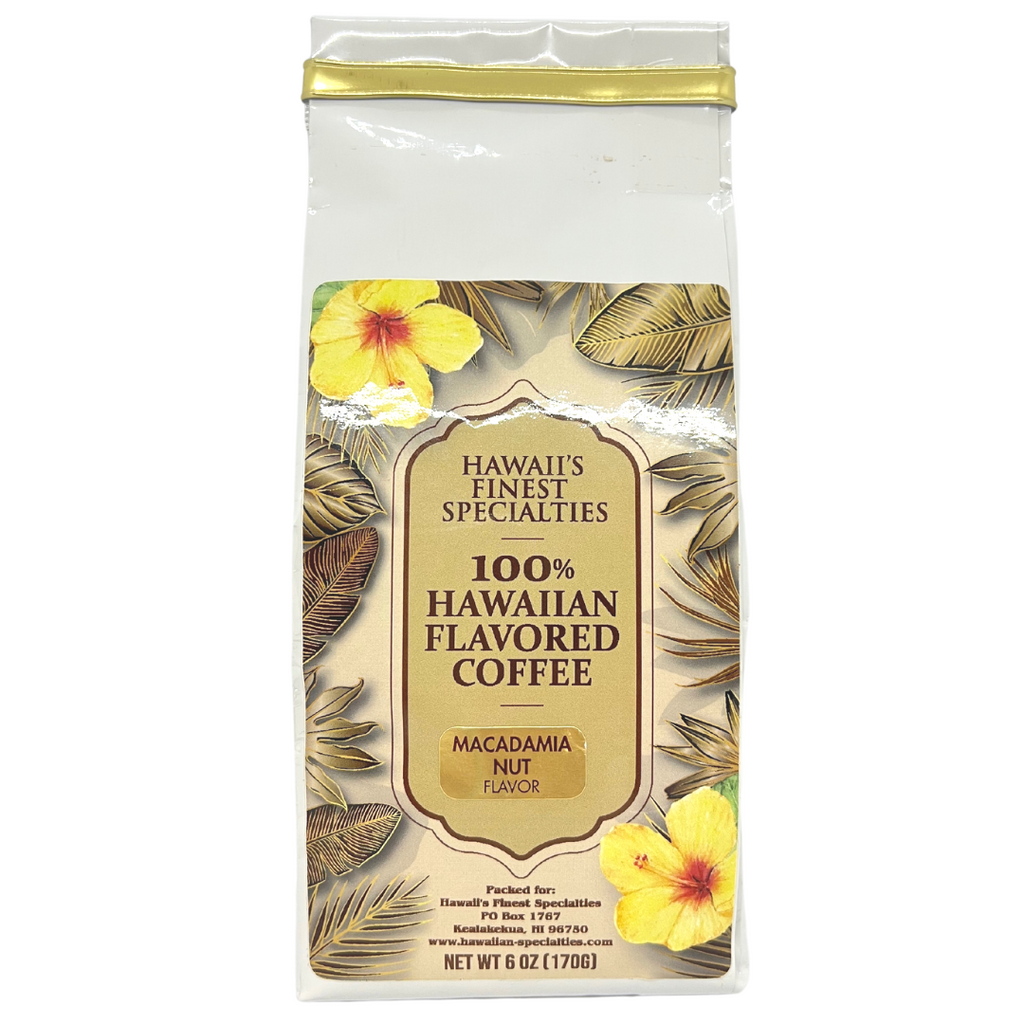 Hawaii's Finest Specialties - 100% Hawaiian Macadamia Nut Coffee