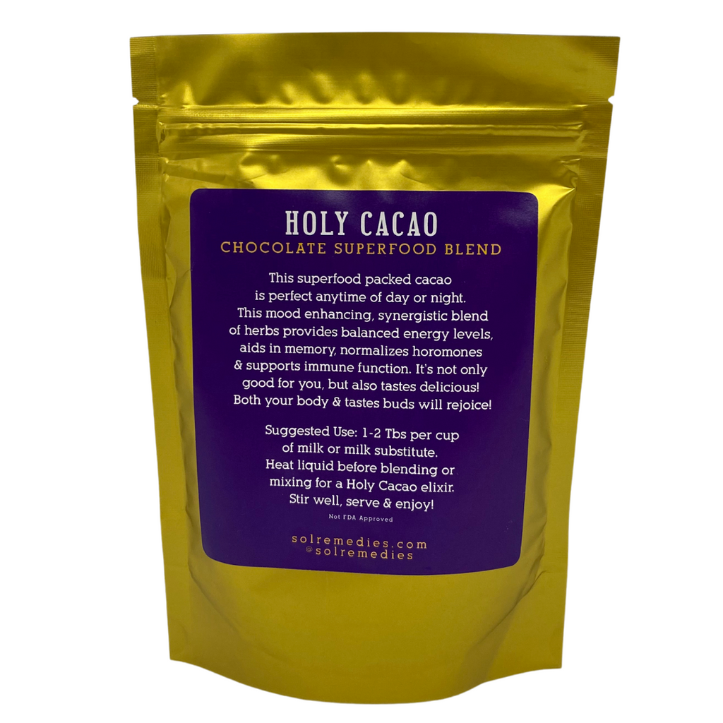 Sol Remedies Holy Cacao