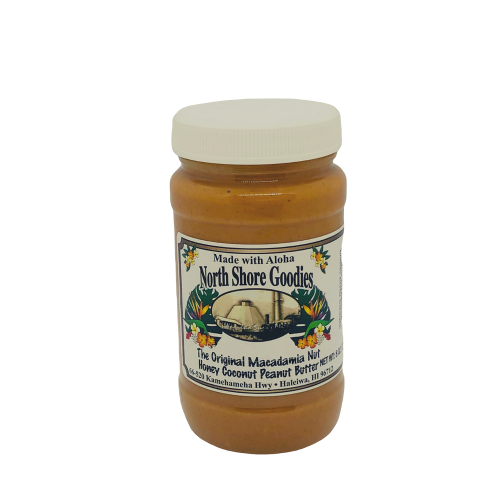 North Shore Goodies Macadamia Nut Honey Coconut Peanut Butter