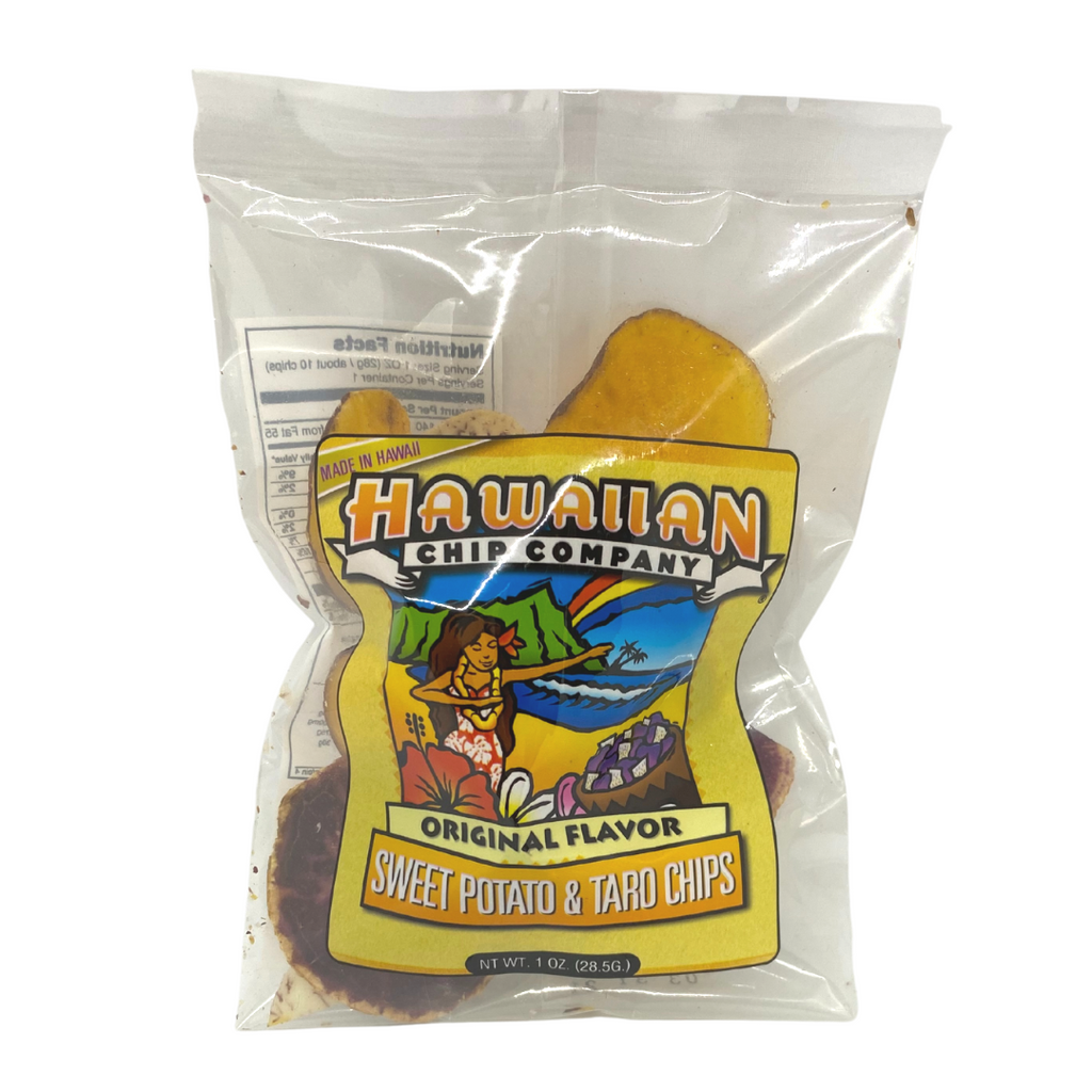Hawaiian Chip Co. Sweet Potato & Taro Chips - Mini